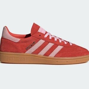 Unisex Adidas Handball Spezial “Bright Red/Clear Pink” woman’s 9.5